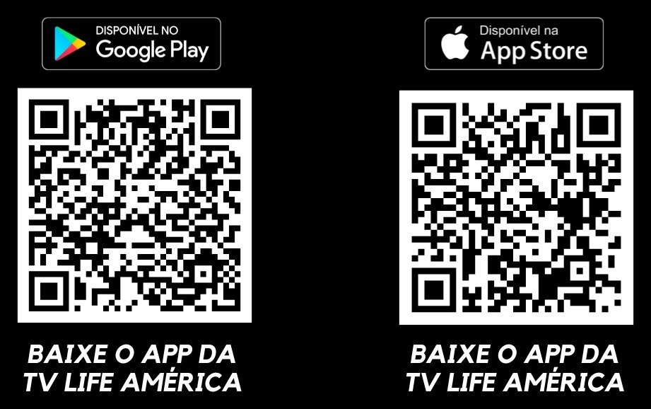 Baixe o app da TV Life América na Google Play e na App Store